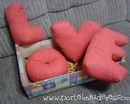 Almofada "Love" em tecido