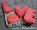 Almofada "Love" em tecido